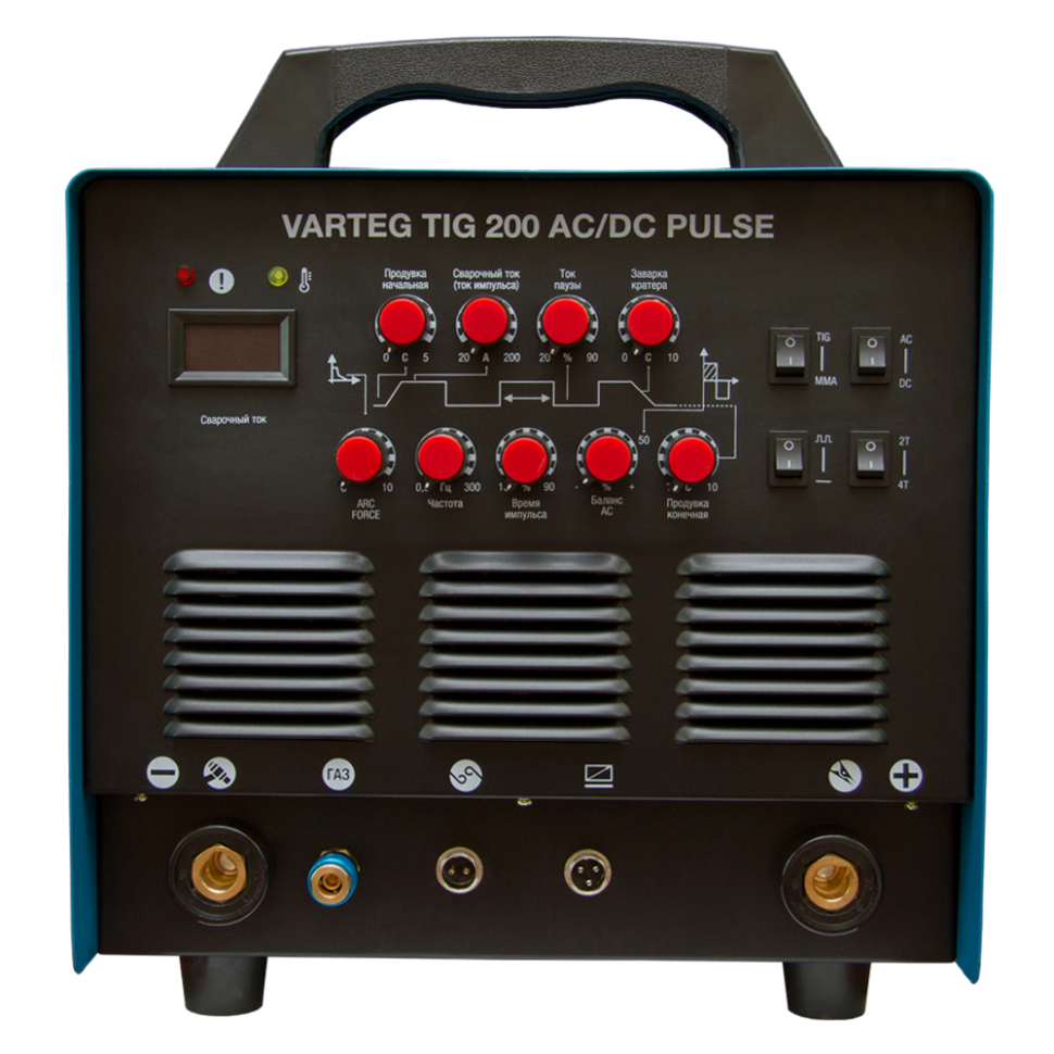 АППАРАТ АРГОНОДУГОВОЙ СВАРКИ VARTEG TIG 200 AC/DC PULSE
