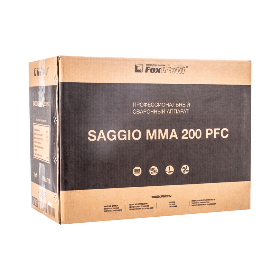 СВАРОЧНЫЙ АППАРАТ SAGGIO MMA 200 PFC